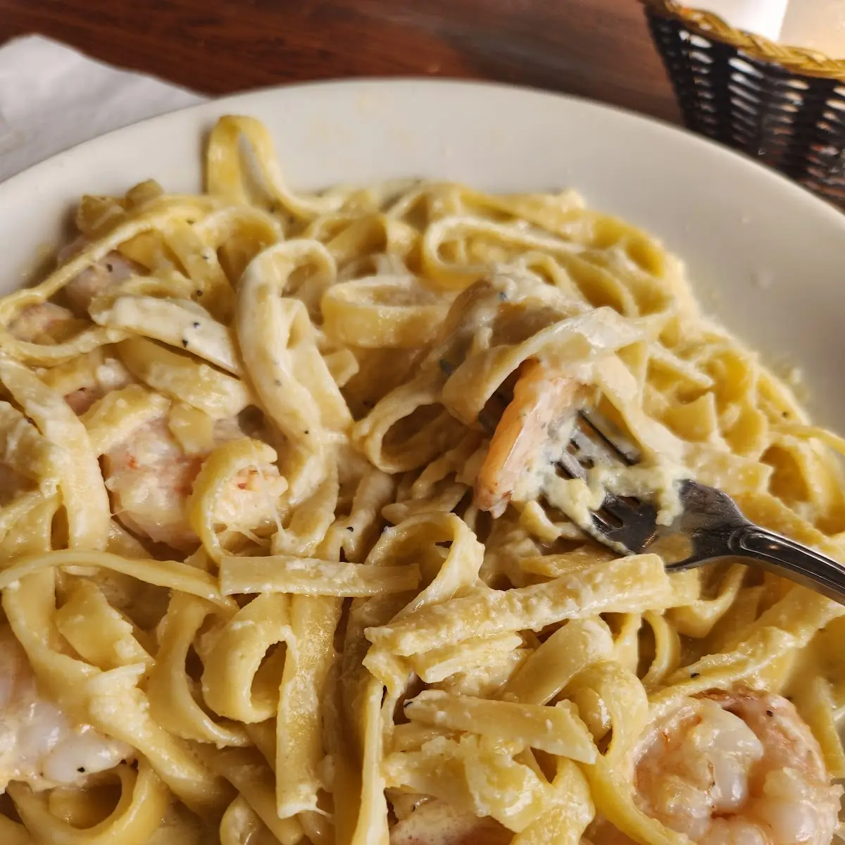 Shrimp Alfredo