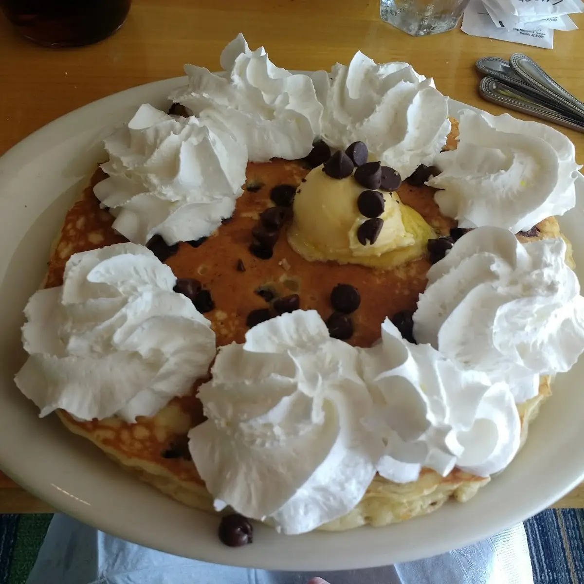 Chocolate Chip Pancake