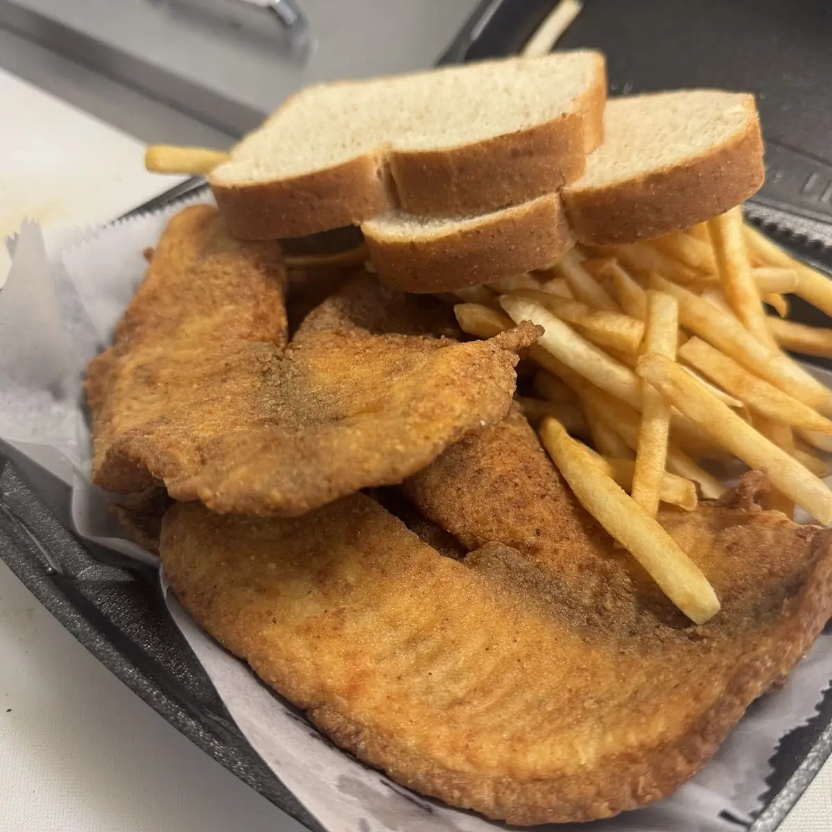 2 PC Tilapia Fillet and Fries