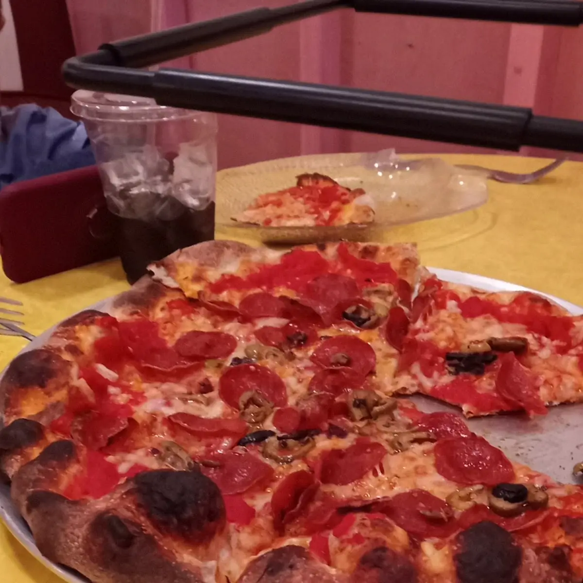 Thin Crust Pepperoni Pizza