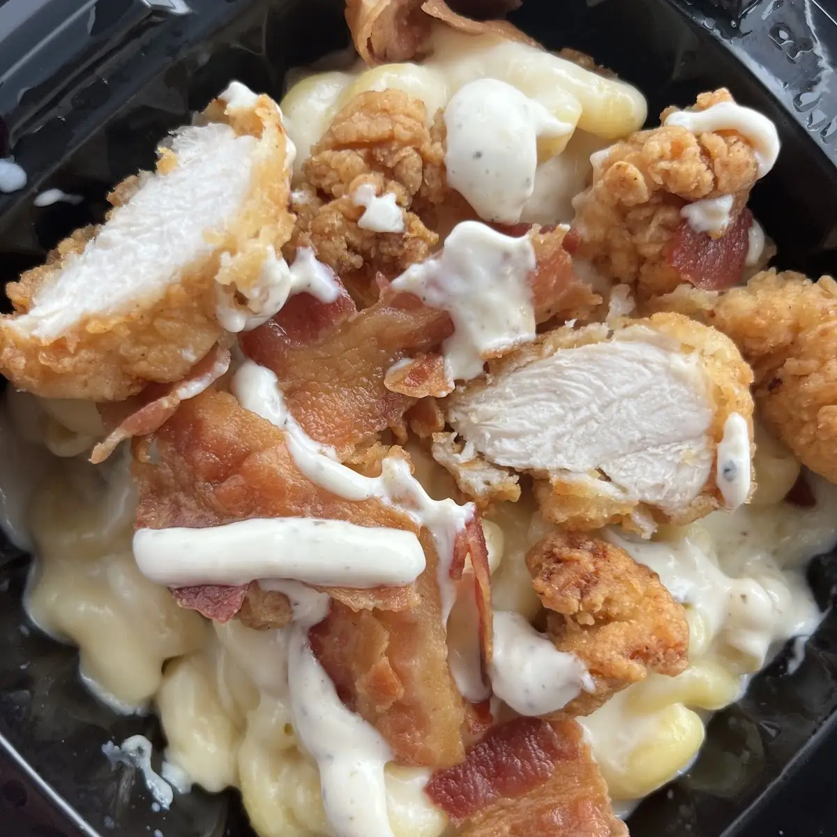 Chicken Bacon Ranch Mac and Cheese