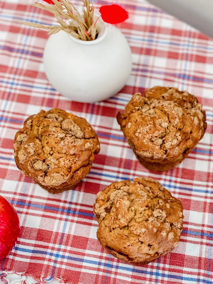 Muffin Pomme Et Épices Sans Gluten Gluten-free Apple-spice Muffin