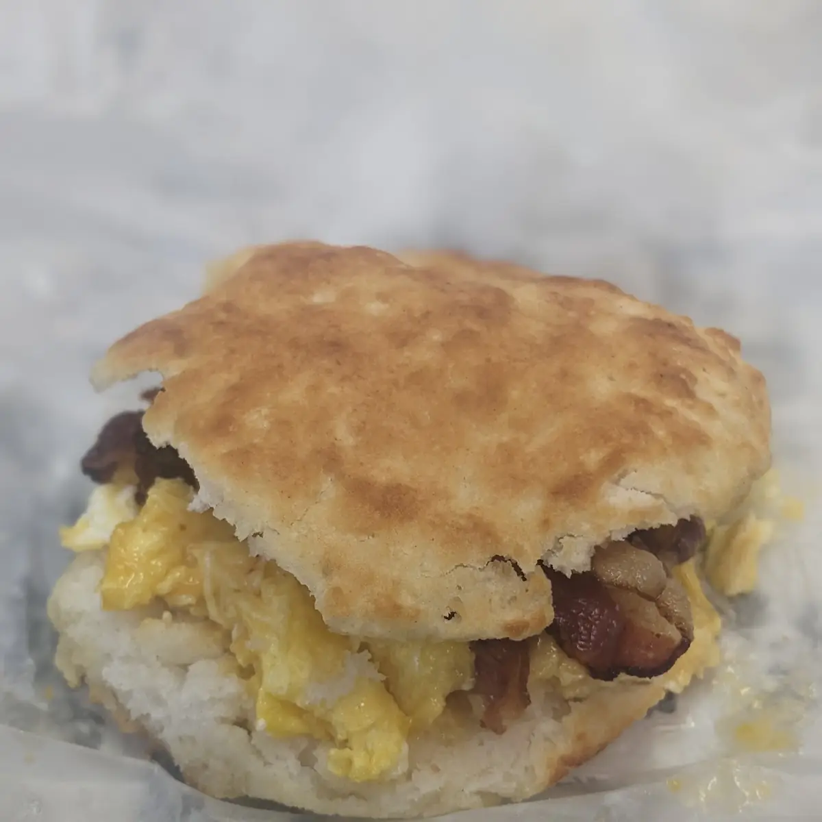 Bacon Egg and Cheese Biscuit