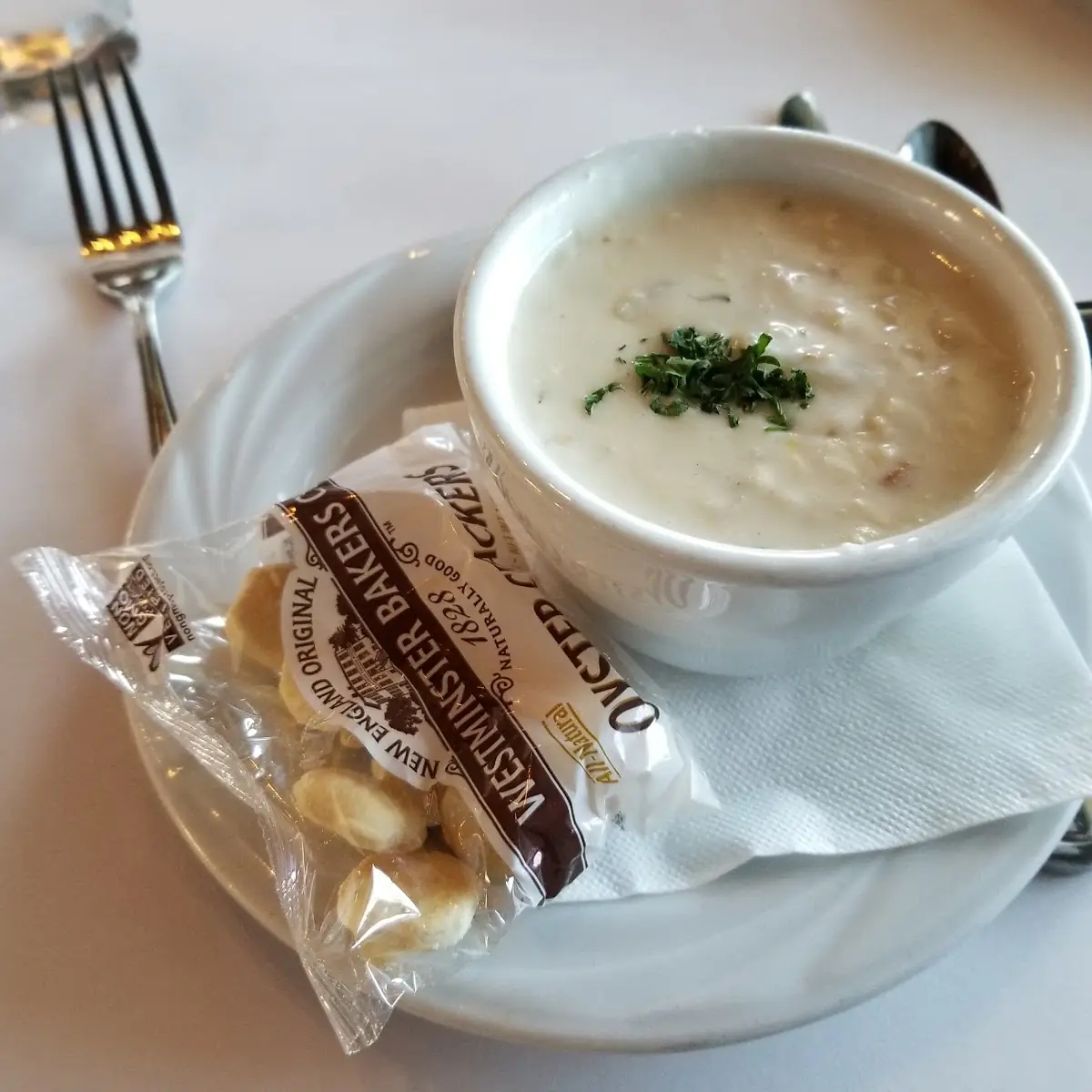 Distillery Clam Chowder