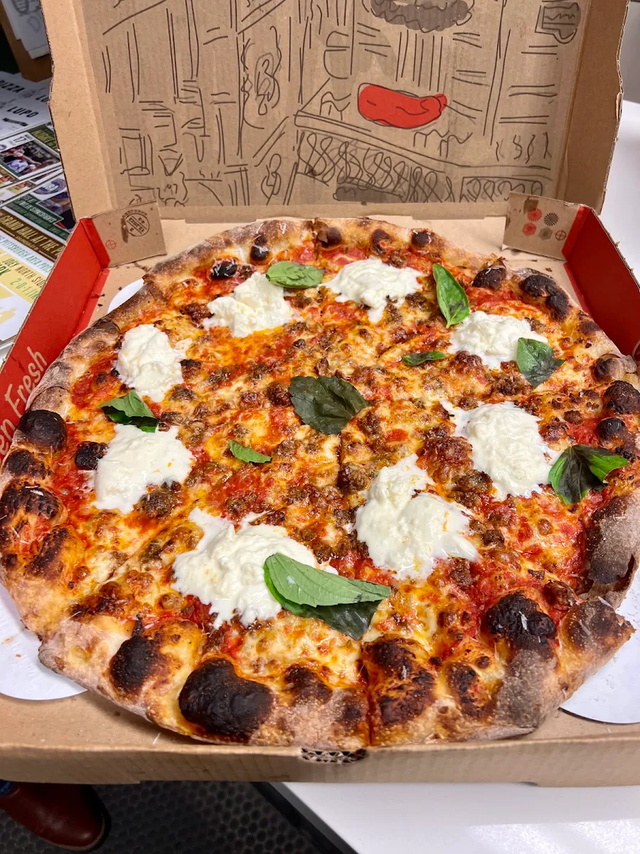 Large Margherita Pizza