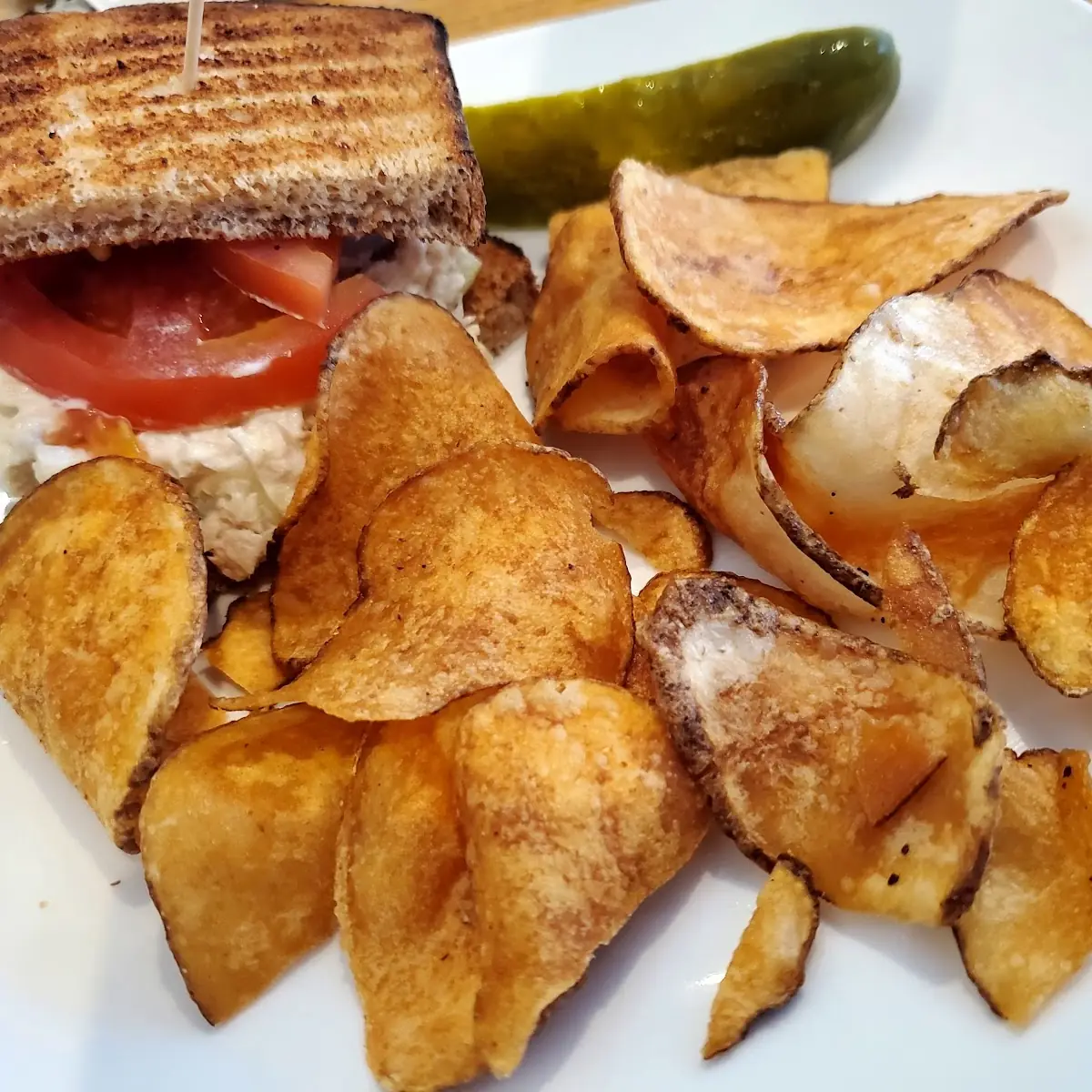 Half Chicken Salad Sandwich