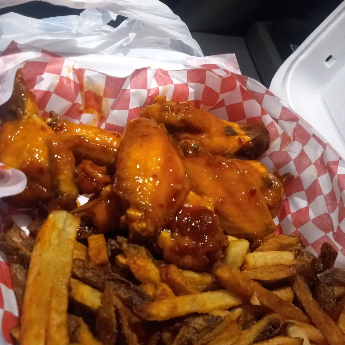 Red Chili Sauce Wings