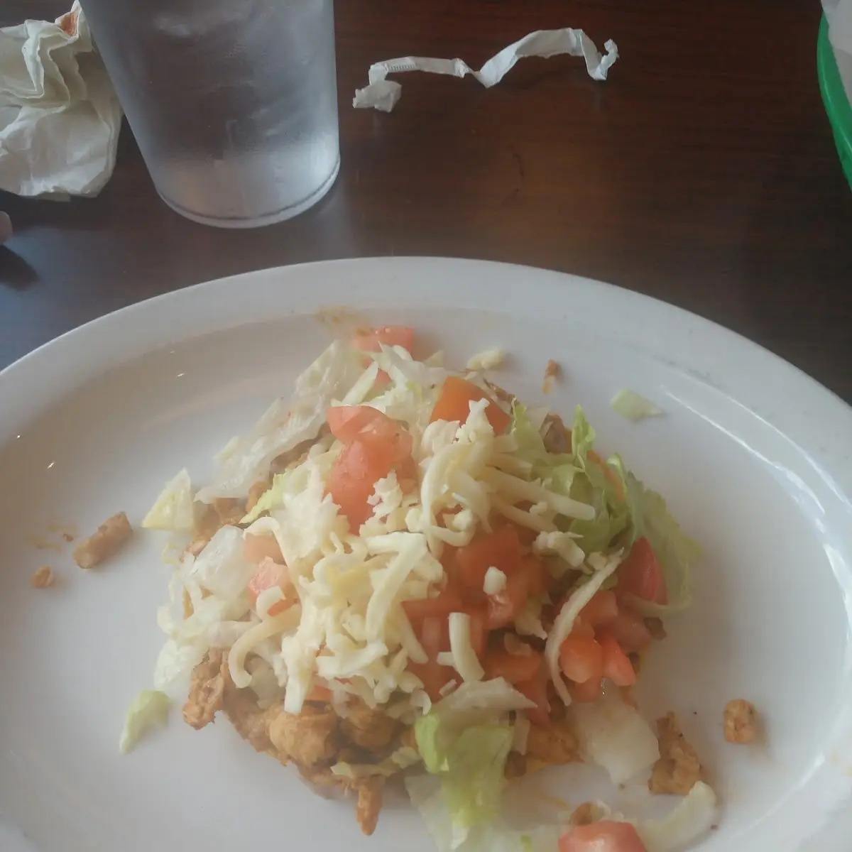 Chicken Tostada