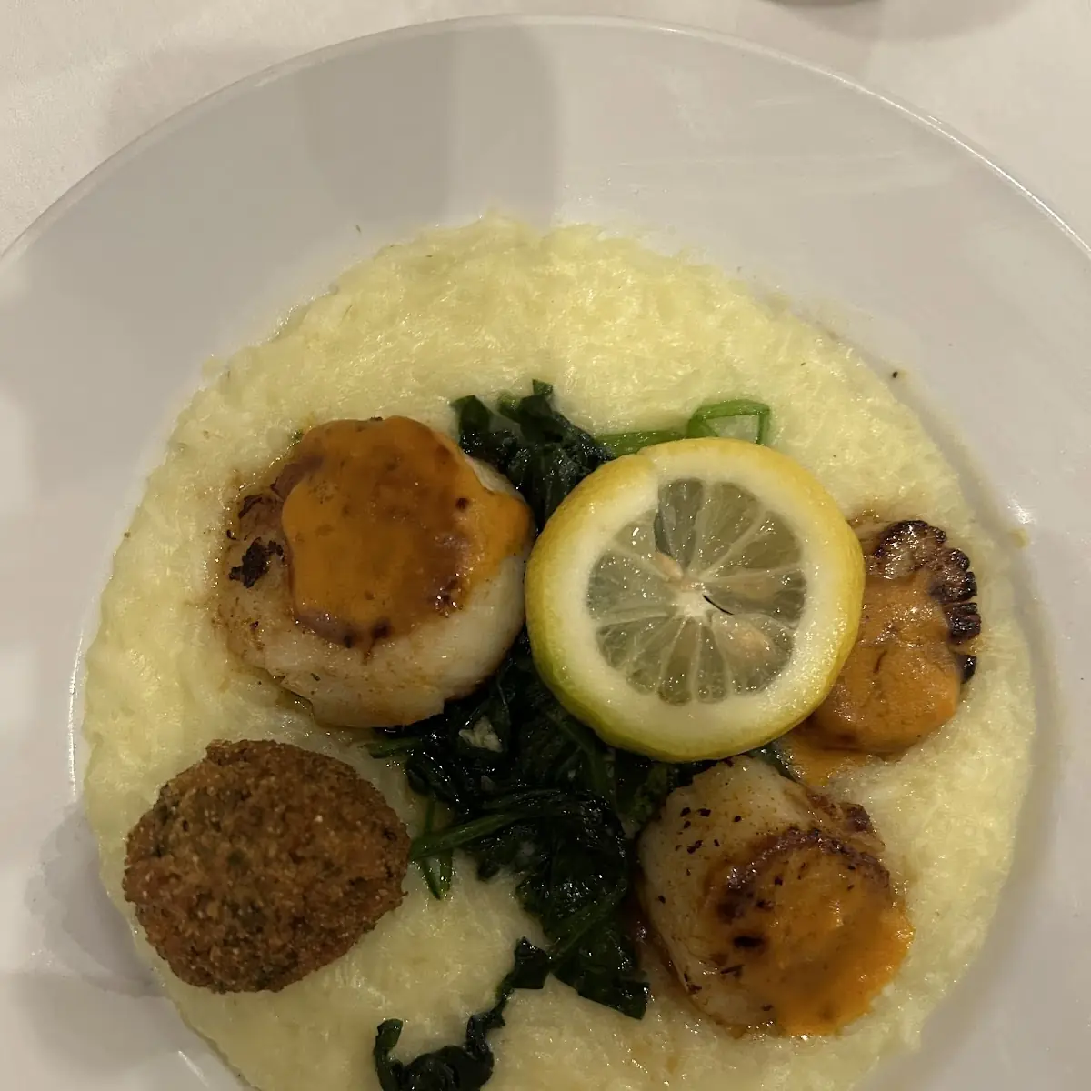 Pan Seared Sea Scallops