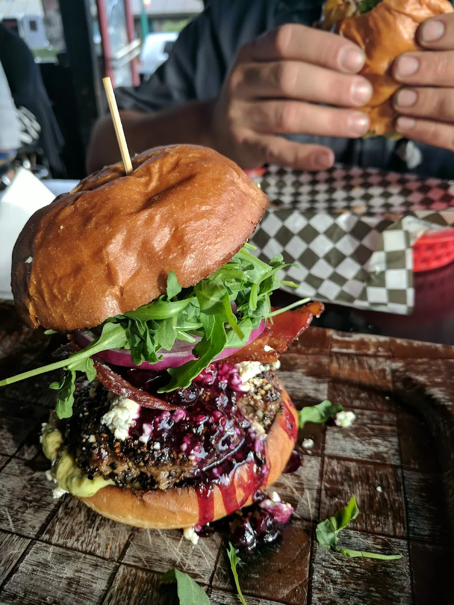 Blueberry Burger