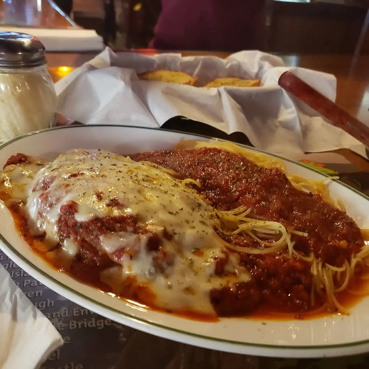 Veal Chicken Parmigiana