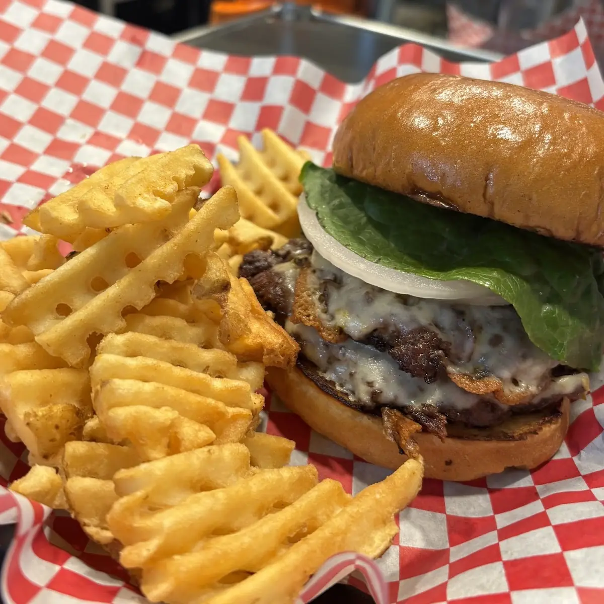 Absolute Smash Burger Combo with Fries