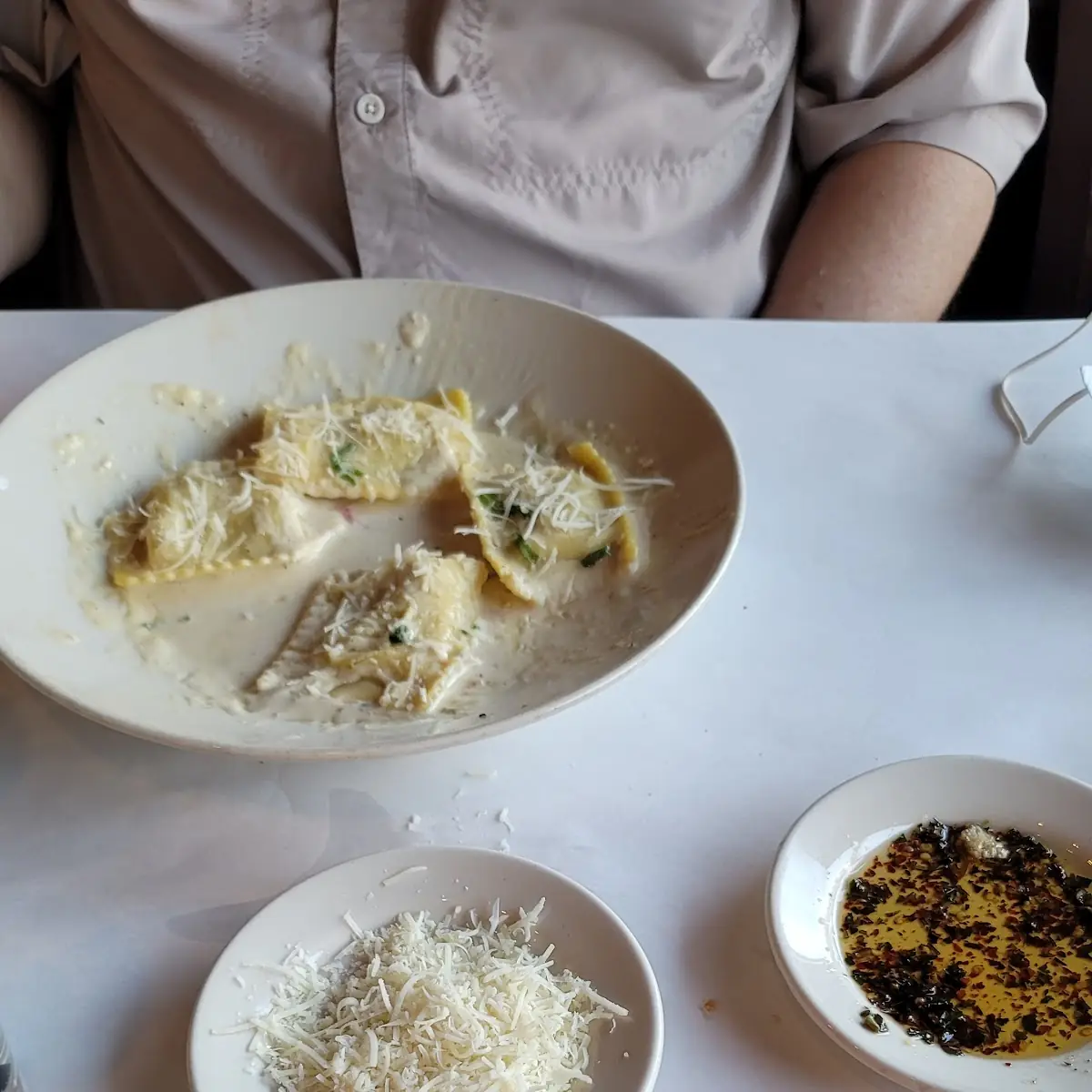 Smoked Chicken Ravioli