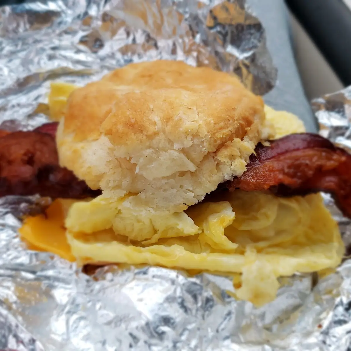 Bacon Egg and Cheese Biscuit