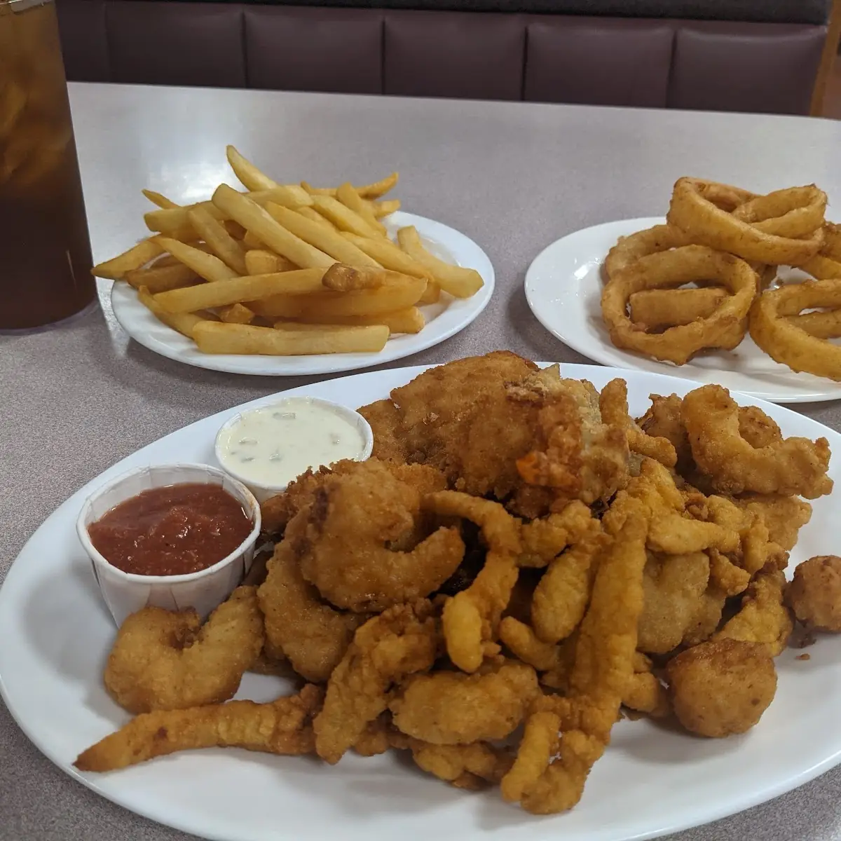 Shrimp and Fried Chicken