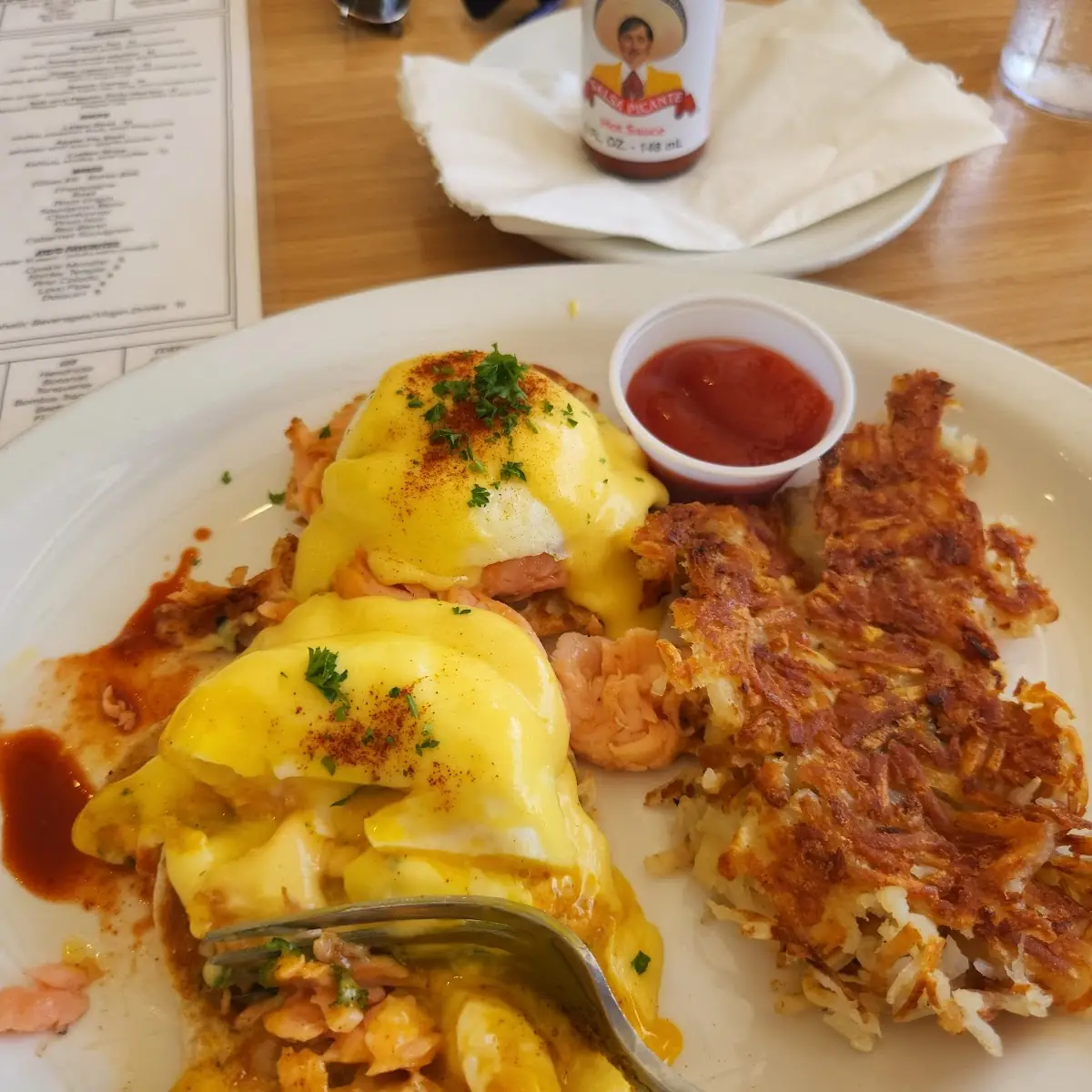 Crab Eggs Benedict