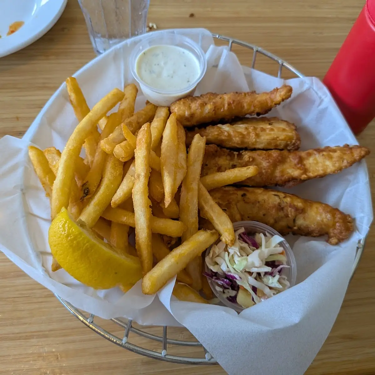 Mahi Mahi Fish& Chips