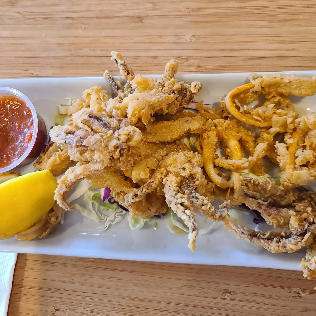 Salt and Pepper Fried Calamari