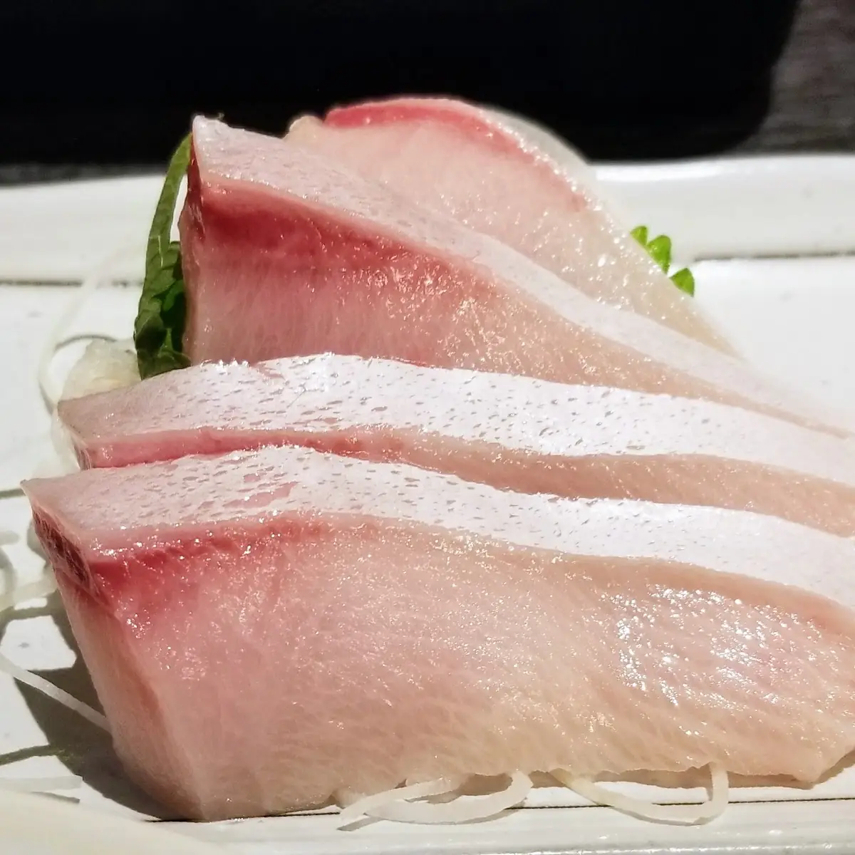 Yellowtail Sashimi Appetizer