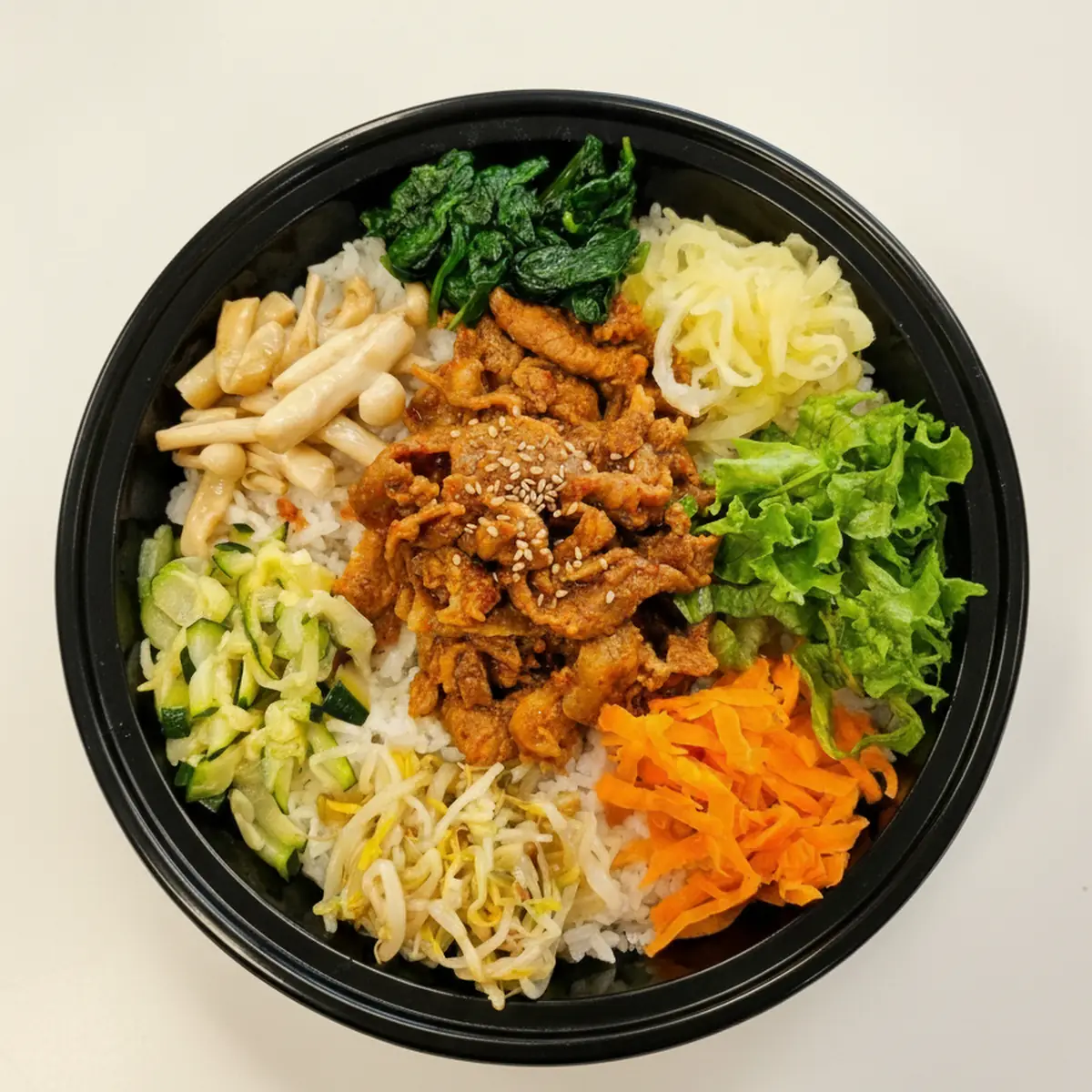 Mixed Beef and Vegetable Rice Bowl