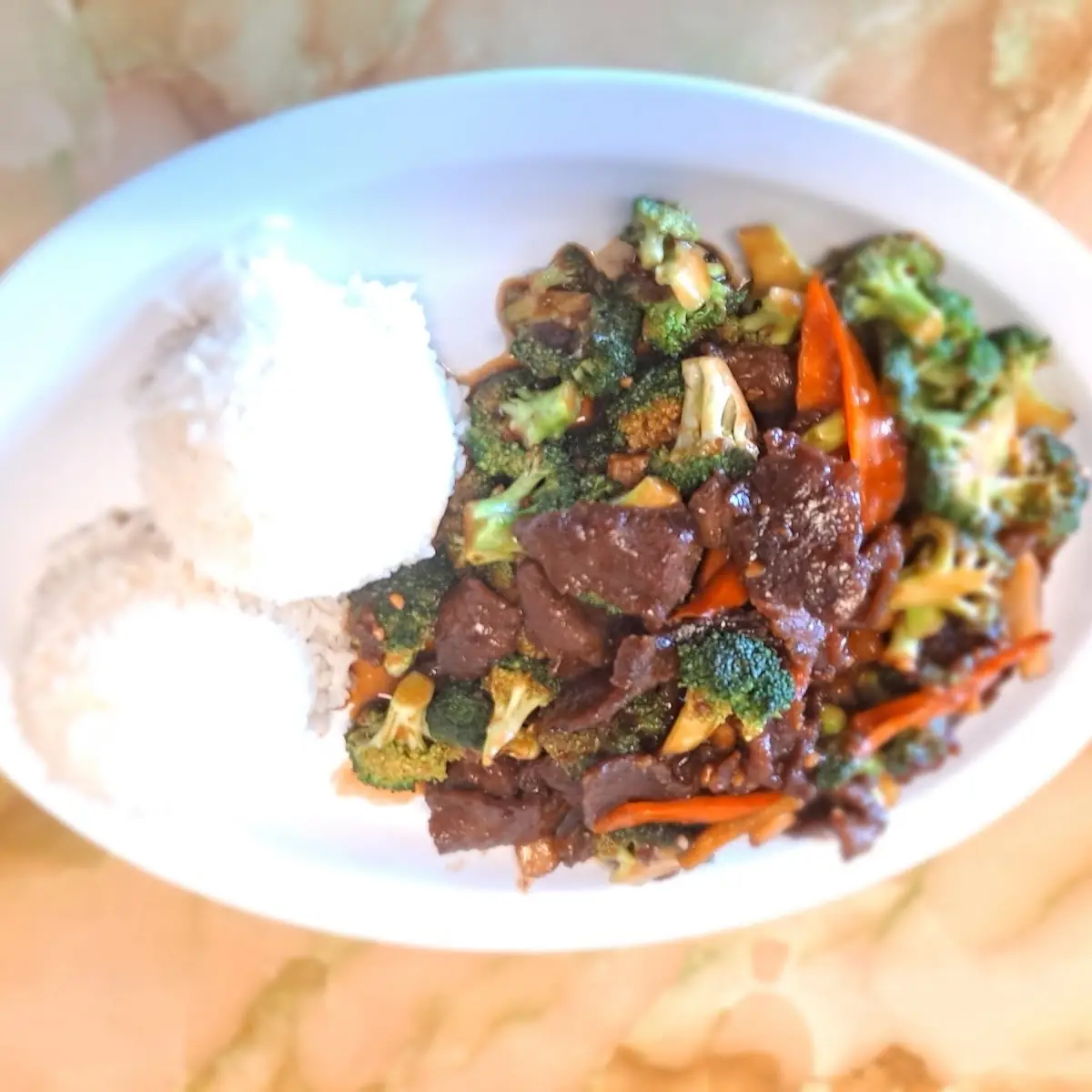 CC1. Chicken & Mongolian Beef