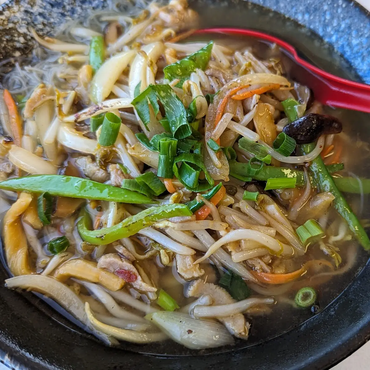 Pickled Mustard Shredded Pork Rice Noodle