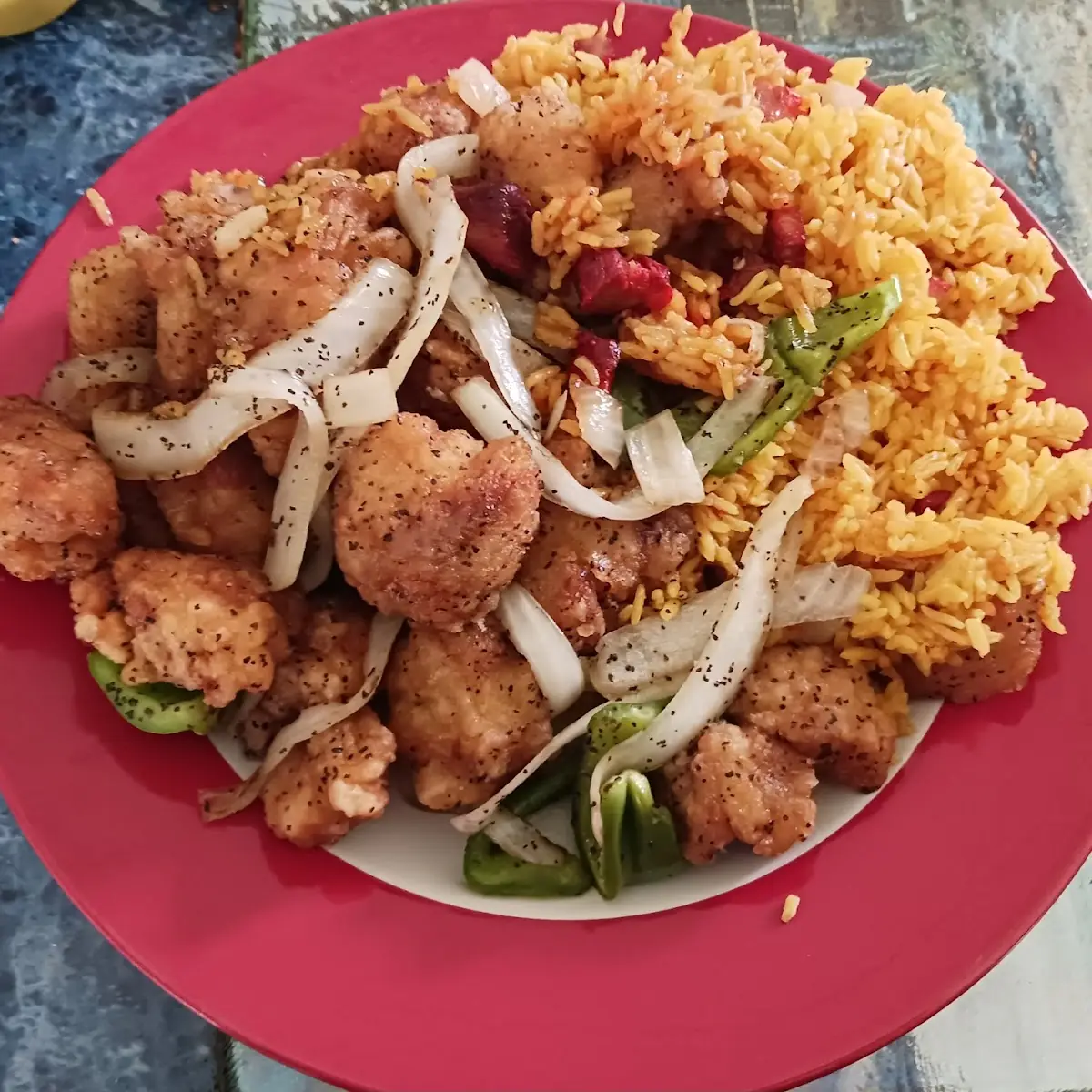 Black Pepper Chicken Combo