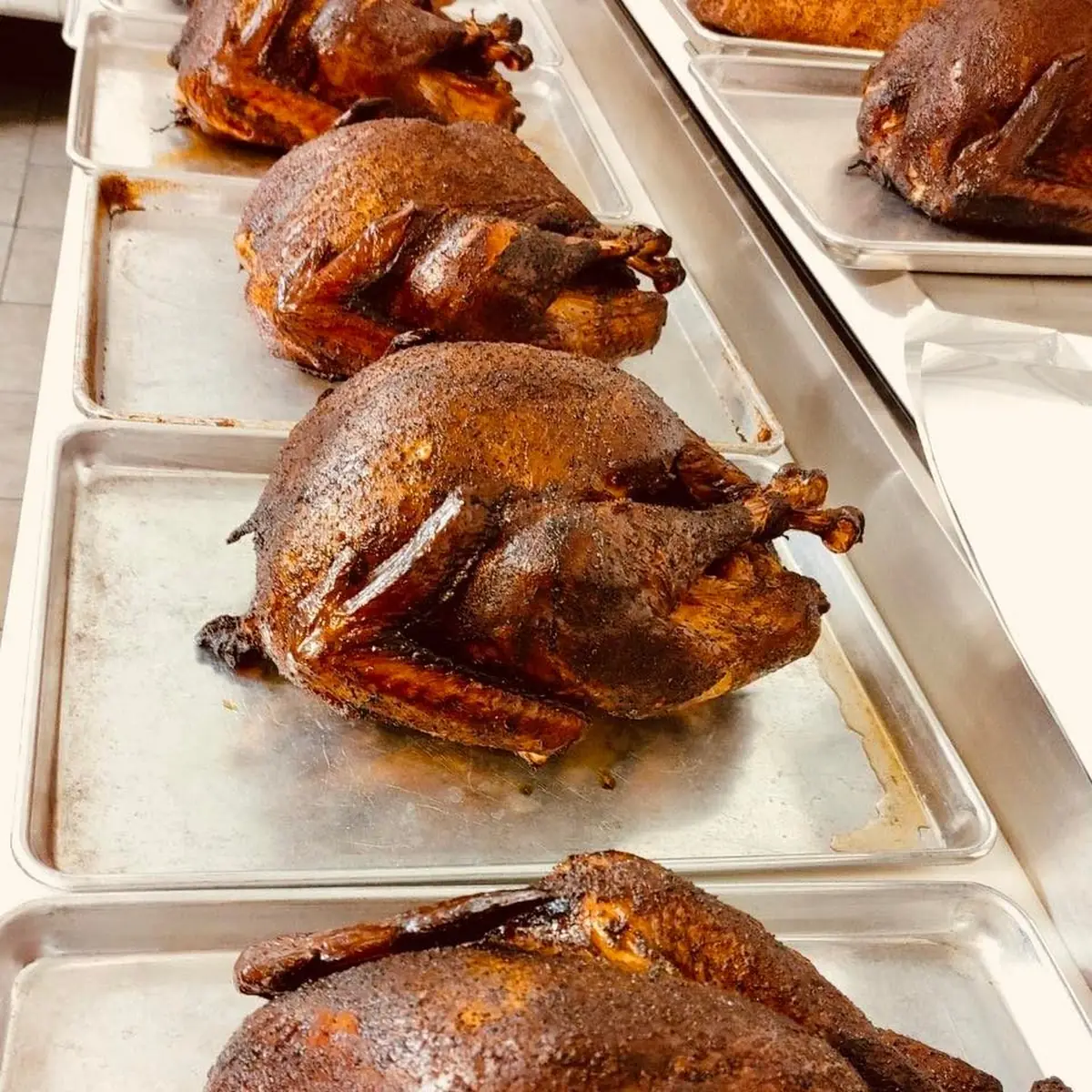 Whole Smoked Chicken