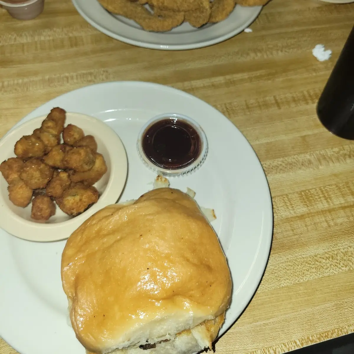 Brisket Sandwich Fish and Chips