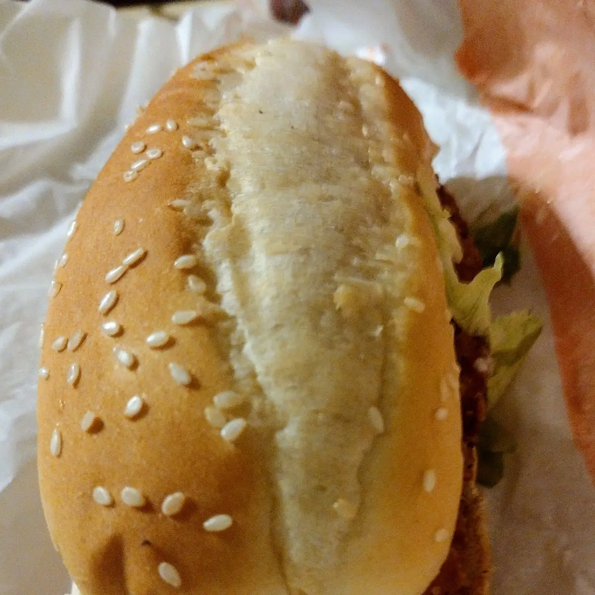 Crispy Chicken Sandwich with Cheese