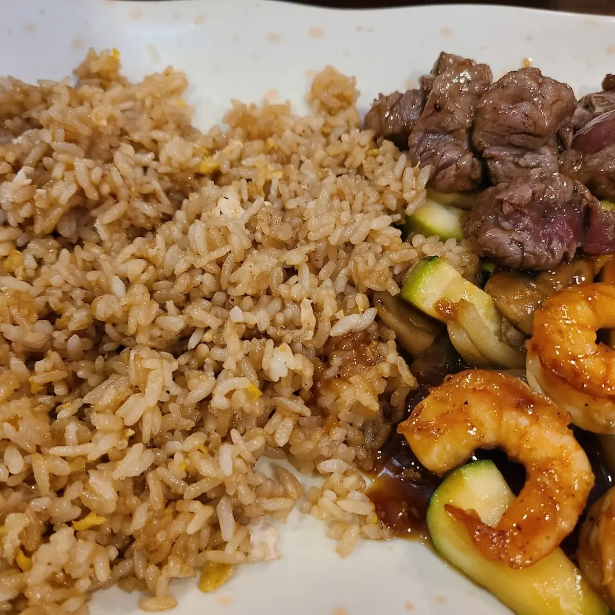 Steak & Shrimp Teriyaki