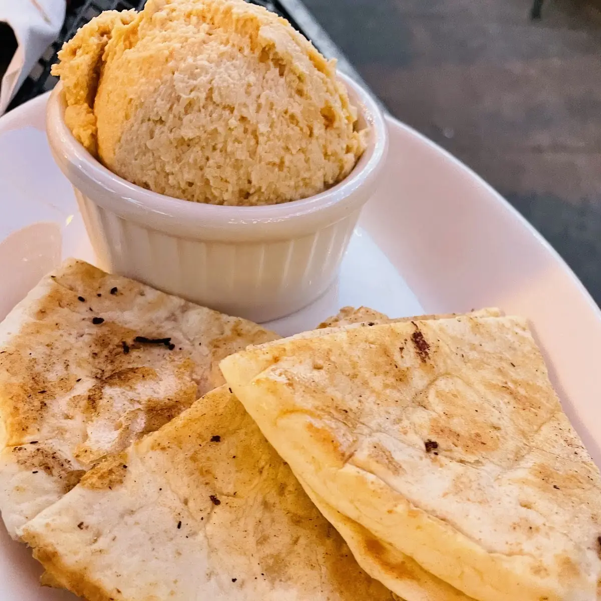 Hummus and Pita Bread