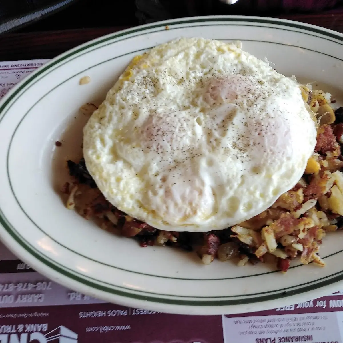 Bacon Skillet over Easy