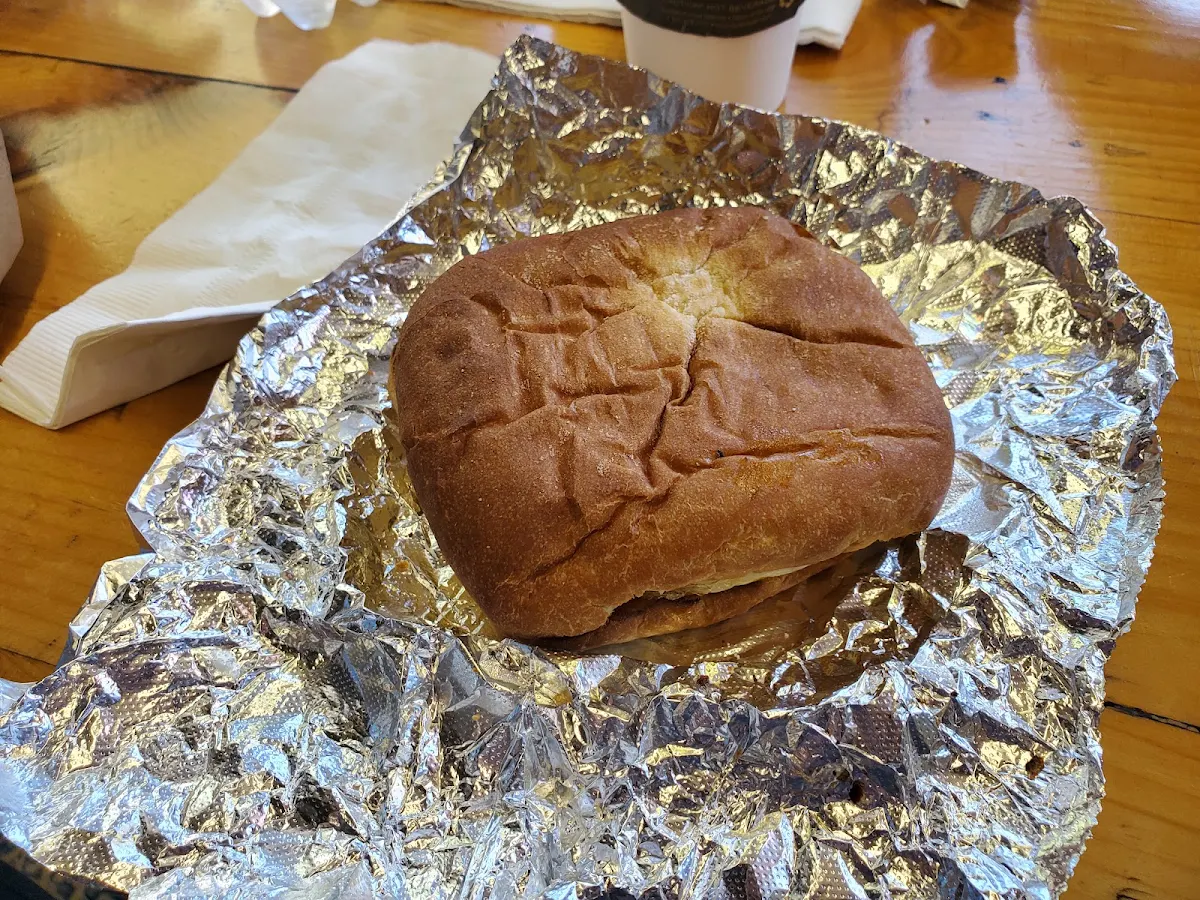 Egg Cheese Sausage on a Brioche Bun