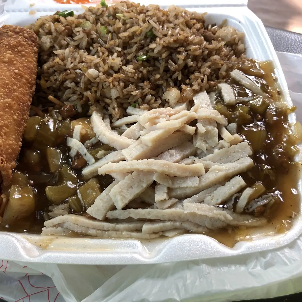 Chicken Chow Mein & Fried Rice
