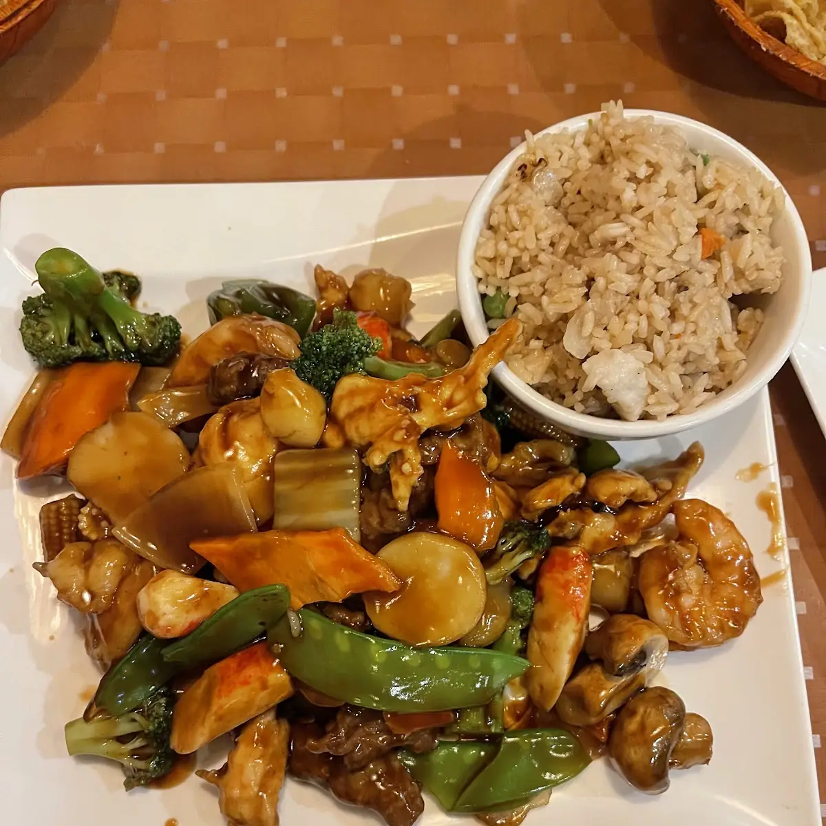 Happy Family with Fried Rice