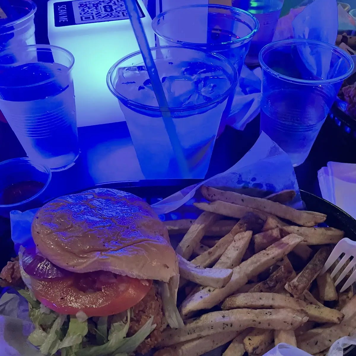 Chicken Sandwich with Fries