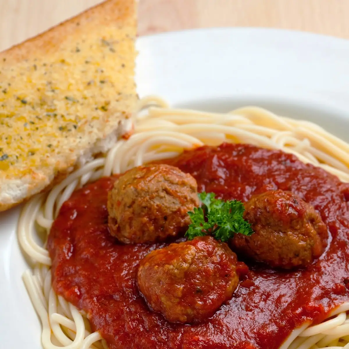 Spaghetti Marinara with Meatballs