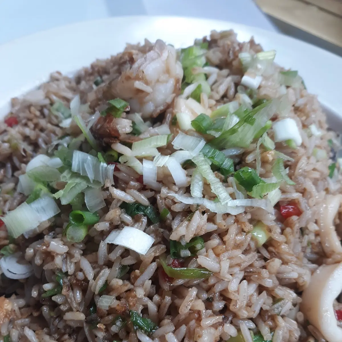 Arroz Chaufa De Mariscos