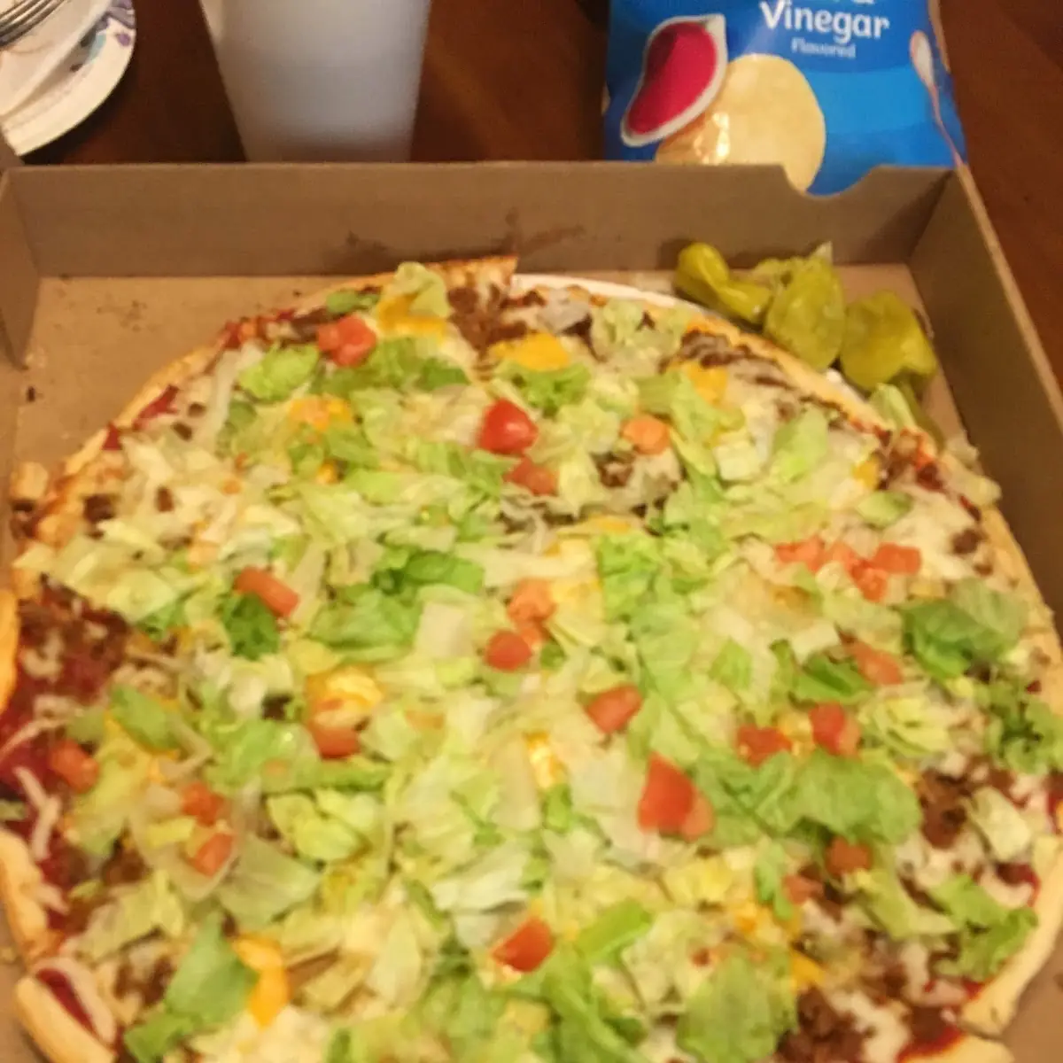 Taco Pizza