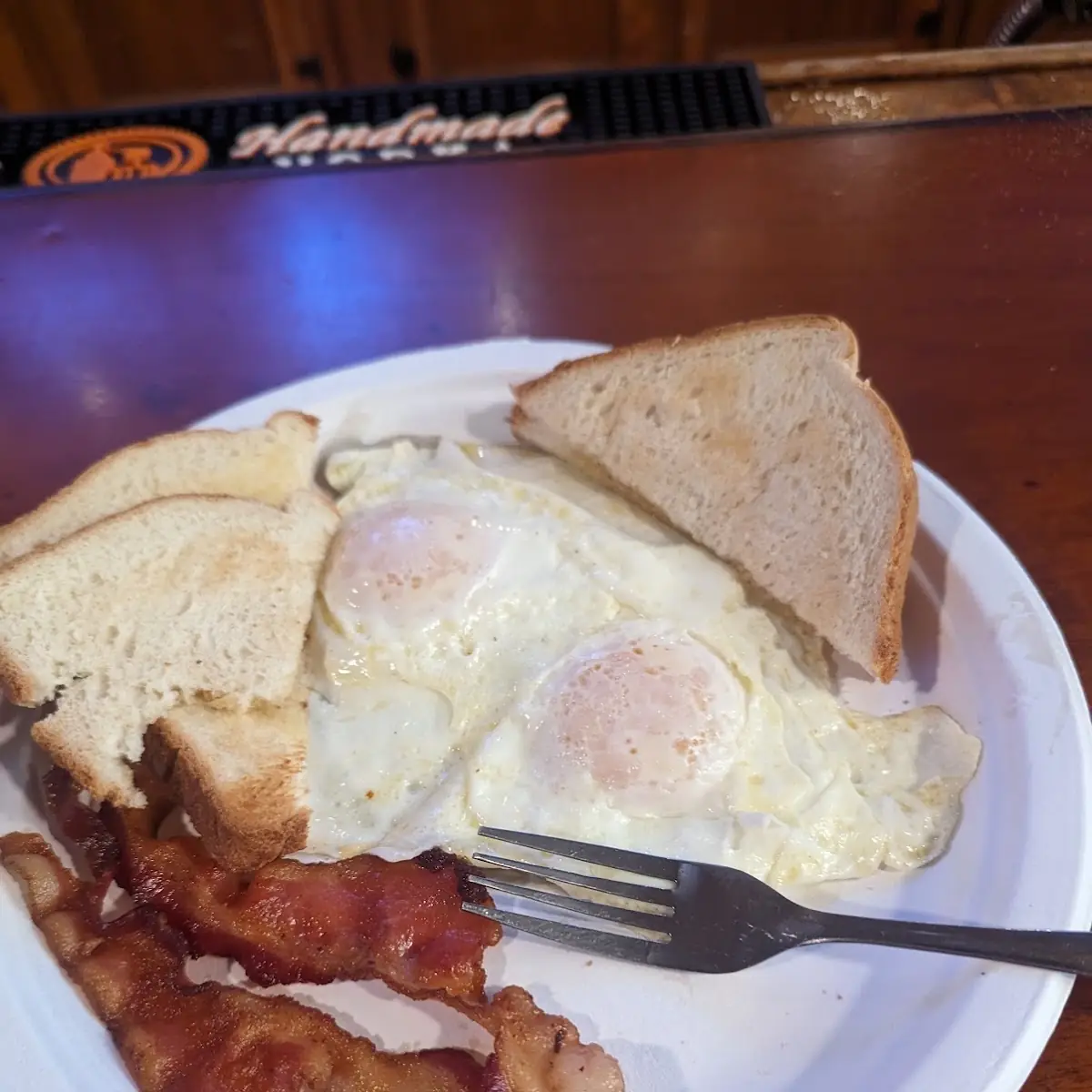 Bacon Eggs and Toast