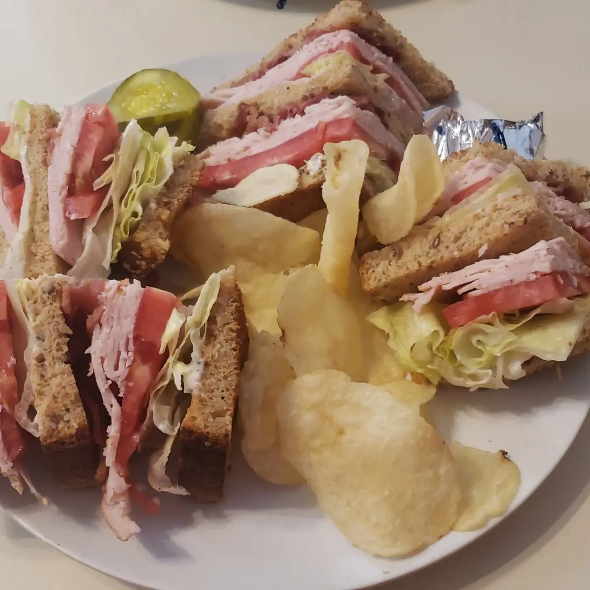 Turkey Club Sandwich