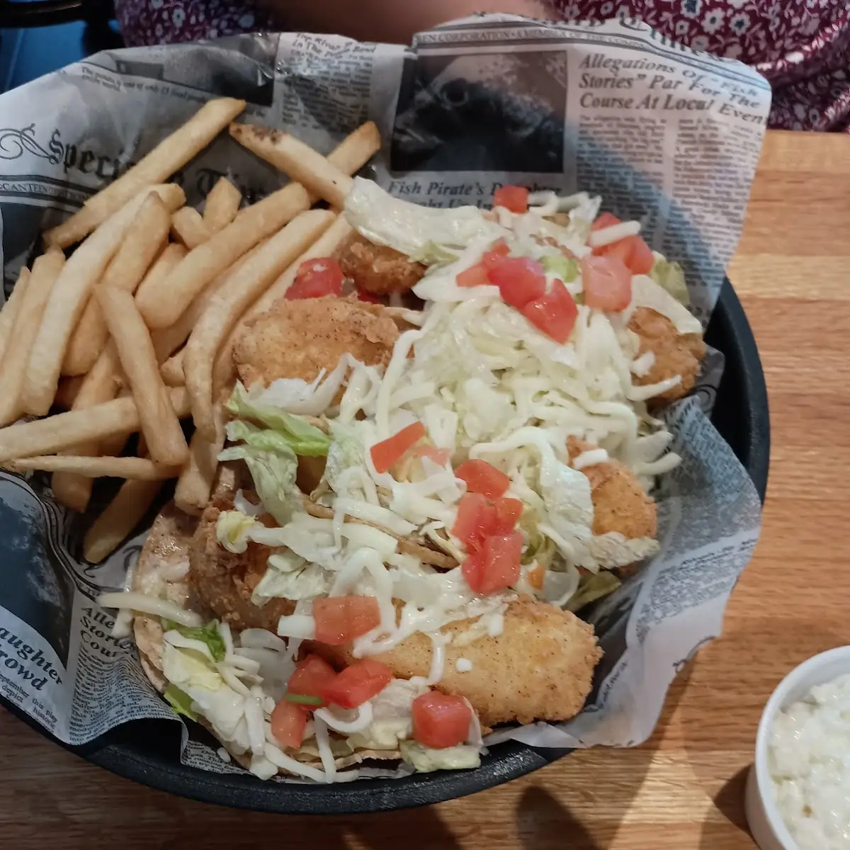Fried Fish Plate