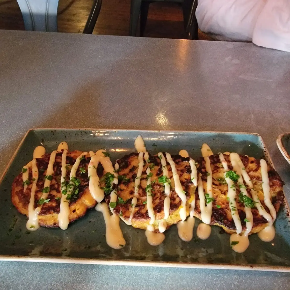Corn and Scallion Pancakes