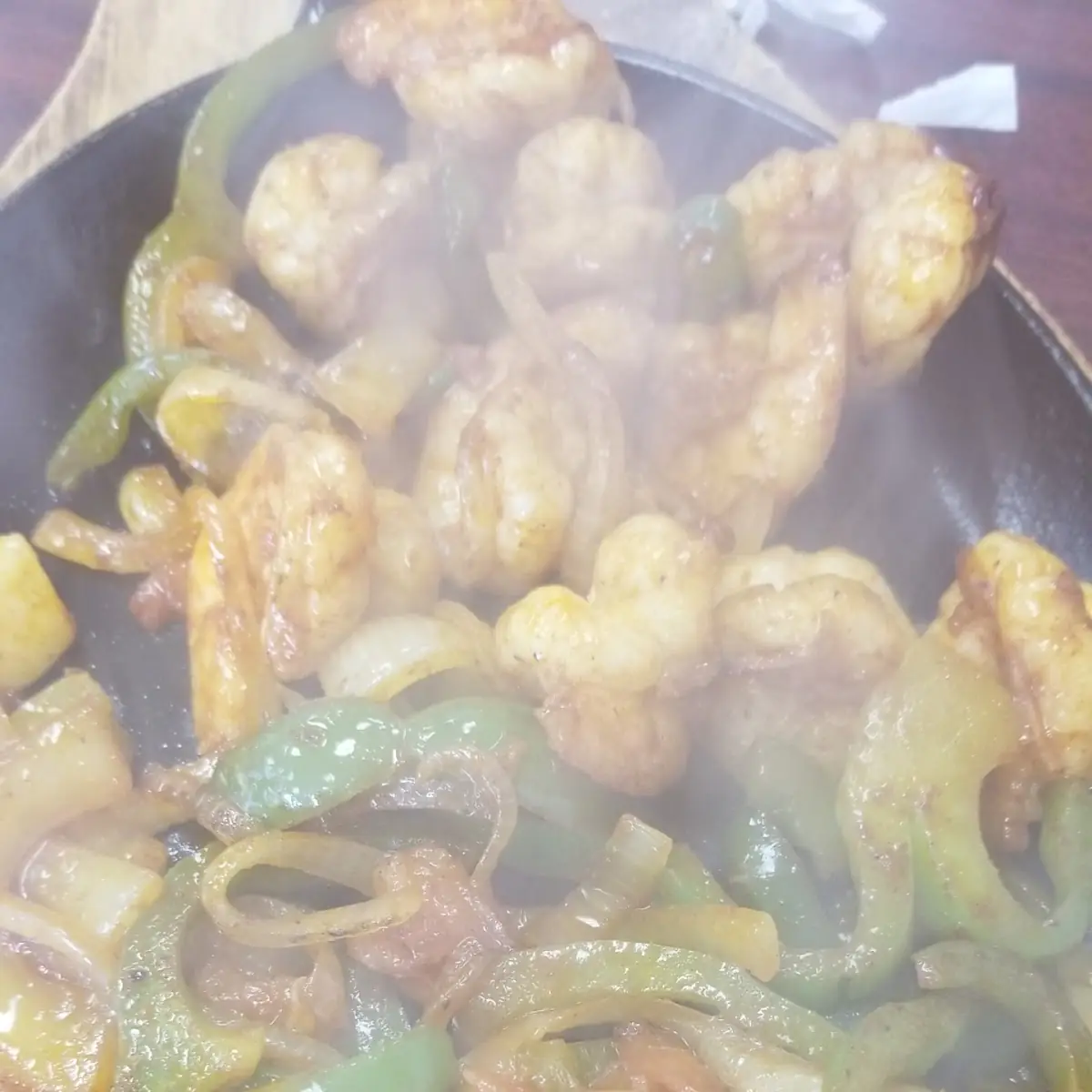 Shrimp Fajitas