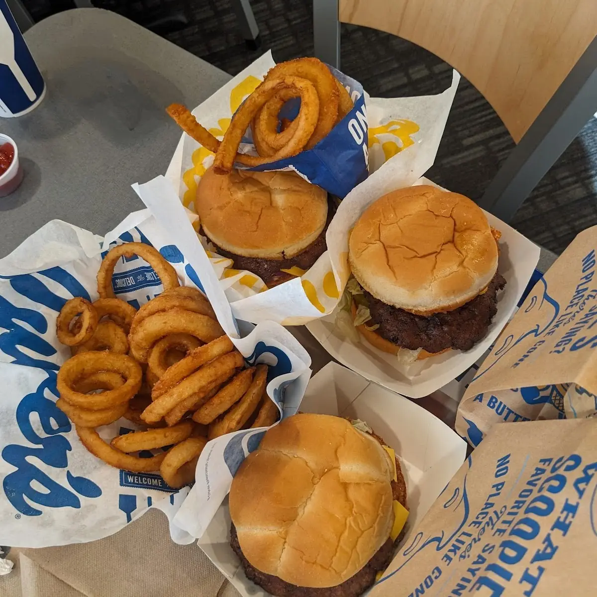 Double Deluxe Burger