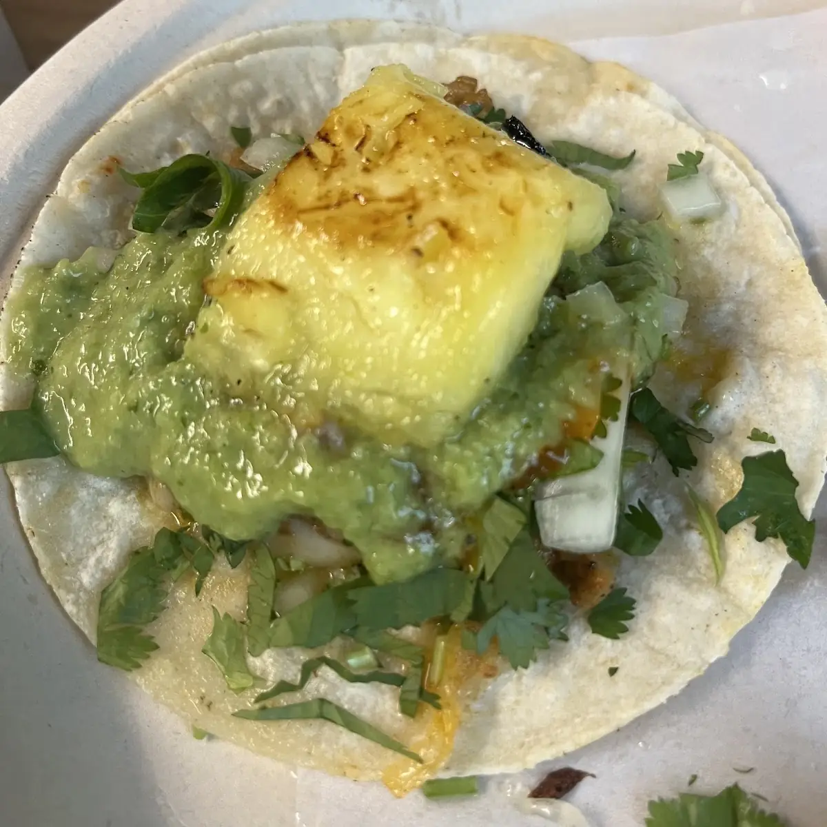 Carnitas Taco with Pineapple