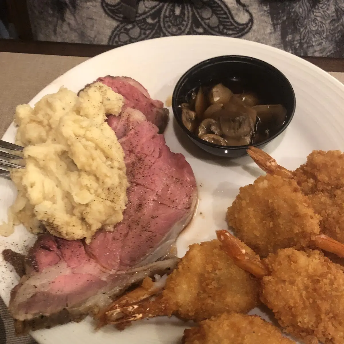 Prime Rib Mashed Potatoes