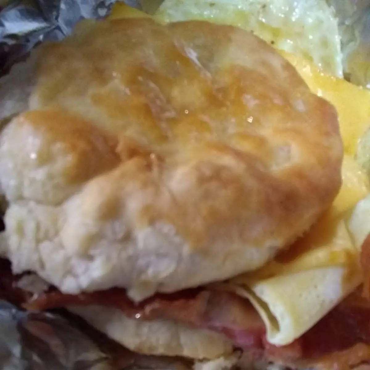 Bacon Egg and Cheese Biscuit
