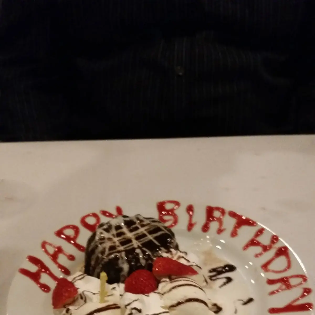 Ice Cream & Chocolate Cake